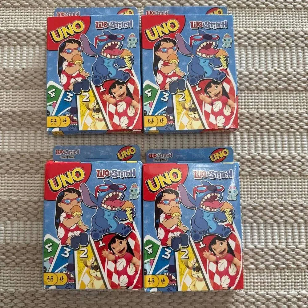 Bundle lot of 4 never used UNO cards